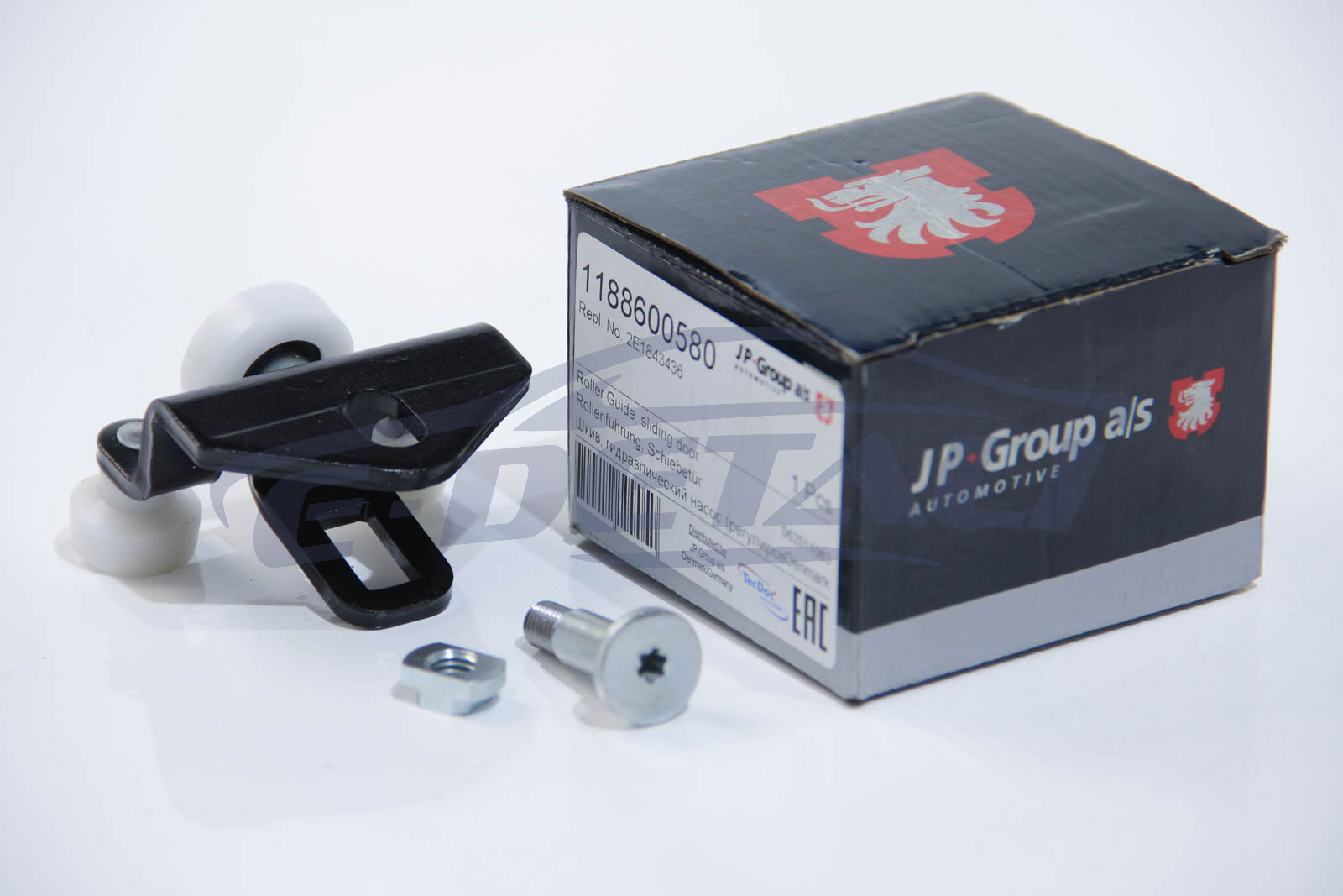 1188600580 JP GROUP JP GROUP VW Направляющая с роликами сдвижн.дверь (верх,прав)Crafter,Sprinter 06-